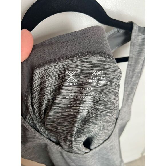 Xersion Grey Essential Performance Tank Top Woman’s Size XXL - Picture 3 of 5